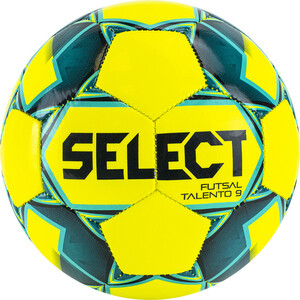 фото Мяч футзальный select futsal talento 9 852615, желтый/зеленый/голубой, u-9