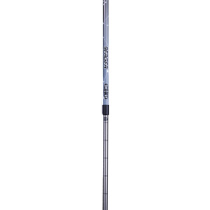фото Палки для скандинавской ходьбы berger starfall, 77-135 см, 2-секционные, серый/чёрный/белый