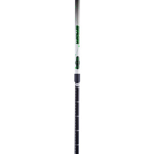 фото Палки для скандинавской ходьбы berger starfall, 77-135 см, 2-секционные, чёрный/белый/ярко-зелёный