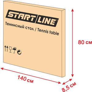 фото Теннисный стол start line junior с сеткой