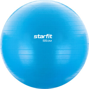 

Фитбол Starfit Core GB-104 55 см, 900 гр, антивзрыв, синий, Core GB-104 55 см, 900 гр, антивзрыв, синий