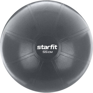 

Фитбол Starfit Pro GB-107 55 см, 1100 гр, антивзрыв, серый, Pro GB-107 55 см, 1100 гр, антивзрыв, серый