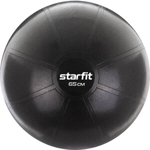 Фитбол Starfit Pro GB-107 65 см 1200 гр антивзрыв черный 1249₽