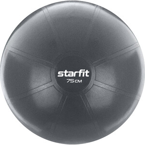 

Фитбол Starfit Pro GB-107 75 см, 1400 гр, антивзрыв, серый, Pro GB-107 75 см, 1400 гр, антивзрыв, серый