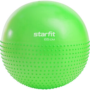 

Фитбол полумассажный Starfit Core GB-201 65 см, антивзрыв, зеленый, Core GB-201 65 см, антивзрыв, зеленый