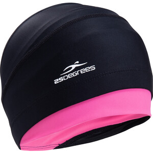 фото Шапочка для плавания 25degrees duplo black/pink 25d21015a, полиамид, для длинных волос