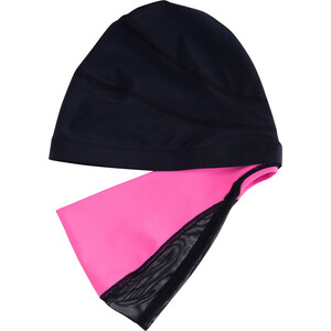 фото Шапочка для плавания 25degrees duplo black/pink 25d21015a, полиамид, для длинных волос