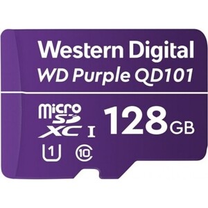 

Флеш карта WD micro SDXC 128Gb Class 10 WD, Purple w/o adapter, micro SDXC 128Gb Class 10 WD, Purple w/o adapter