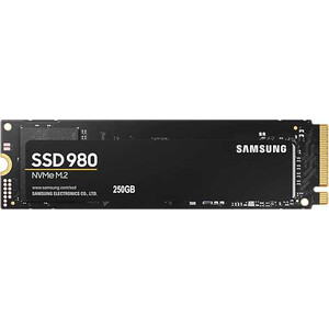 Накопитель SSD Samsung PCI-E x4 250Gb MZ-V8V250BW 980 M.2 2280 накопитель ssd samsung sata2 5 250gb 6gb s 870 evo mz 77e250b eu