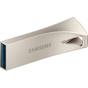 Фото - Флеш Диск Samsung 256Gb Bar Plus MUF-256BE3/APC USB 3.1, серебристый поло print bar вышивка крючком