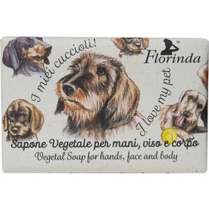 

Мыло FLORINDA Fragola / Клубника (Бассет-хаунд) 50 г, Fragola / Клубника (Бассет-хаунд) 50 г