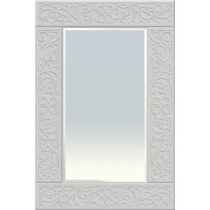 Зеркало Compass Соня премиум СО-40 белое дерево зеркало с полкой mixline людвиг 105х70 белое патина серебро 4640030867523
