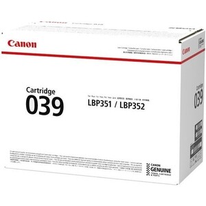 Картридж Canon 039BK 0287C001 черный (11000стр.) тонер картридж canon 039bk 0287c001 11000стр для canon lbp 351