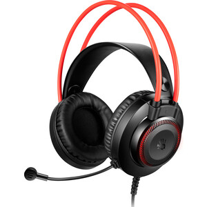 Гарнитура A4Tech Bloody G200S черный/красный (G200S USB/ BLACK +RED) наушники с микрофоном a4 bloody g600i черный 1 3м мониторные usb оголовье g600i