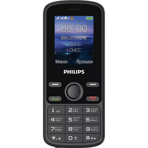 Мобильный телефон Philips E111 Xenium 32Mb черный (867000176126) E111 Xenium 32Mb черный (867000176126) - фото 2