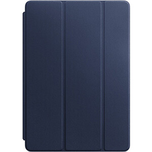Чехол-обложка Apple Leather Smart Cover for 10.5 iPad Pro - Midnight Blue - фото 1