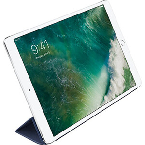 Чехол-обложка Apple Leather Smart Cover for 10.5 iPad Pro - Midnight Blue - фото 3