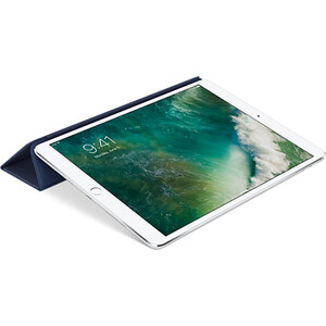 Чехол-обложка Apple Leather Smart Cover for 10.5 iPad Pro - Midnight Blue - фото 4