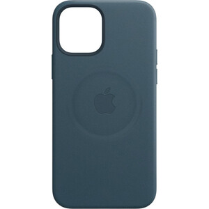 Чехол Apple для iPhone 12 mini Leather Case with MagSafe - Baltic Blue