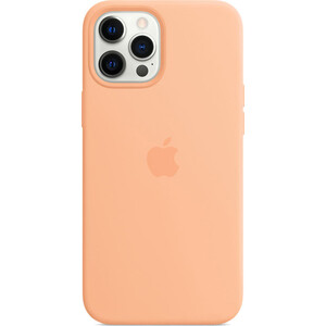 фото Чехол apple для iphone 12 pro max silicone case with magsafe - cantaloupe