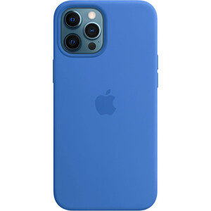 фото Чехол apple для iphone 12 pro max silicone case with magsafe - capri blue