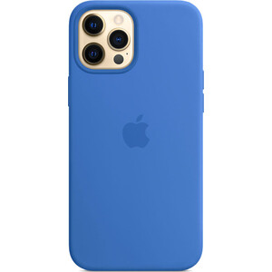 фото Чехол apple для iphone 12 pro max silicone case with magsafe - capri blue