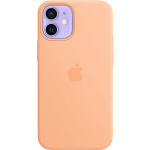 фото Чехол apple для iphone 12 mini silicone case with magsafe - cantaloupe