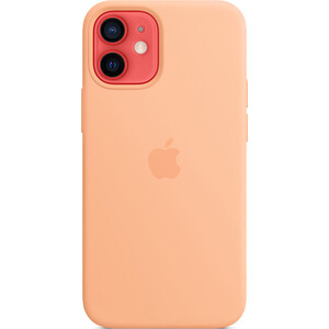 фото Чехол apple для iphone 12 mini silicone case with magsafe - cantaloupe