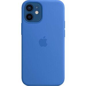 фото Чехол apple для iphone 12 mini silicone case with magsafe - capri blue