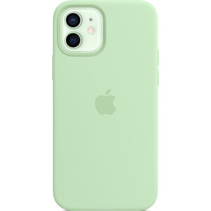 Чехол Apple для iPhone 12/12 Pro Silicone Case with MagSafe - Pistachio для iPhone 12/12 Pro Silicone Case with MagSafe - Pistachio - фото 3