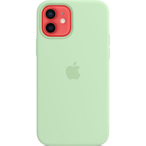 Чехол Apple для iPhone 12/12 Pro Silicone Case with MagSafe - Pistachio для iPhone 12/12 Pro Silicone Case with MagSafe - Pistachio - фото 4