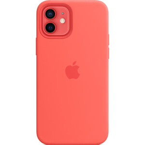 Чехол Apple для iPhone 12/12 Pro Silicone Case with MagSafe - Pink Citrus для iPhone 12/12 Pro Silicone Case with MagSafe - Pink Citrus - фото 3