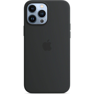 фото Чехол apple для iphone 13 pro max silicone case with magsafe - midnight