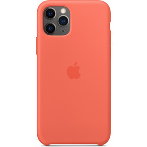 Чехол Apple для iPhone 11 Pro Silicone Case - Clementine (Orange) для iPhone 11 Pro Silicone Case - Clementine (Orange) - фото 1
