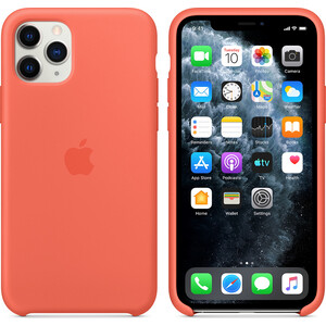 Чехол Apple для iPhone 11 Pro Silicone Case - Clementine (Orange) для iPhone 11 Pro Silicone Case - Clementine (Orange) - фото 5