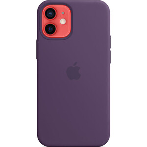 фото Чехол apple для iphone 12 mini silicone case with magsafe - amethyst