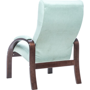Кресло Leset Лион орех текстура, ткань V14 - фото 4