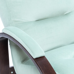 Кресло Leset Лион орех текстура, ткань V14 - фото 5
