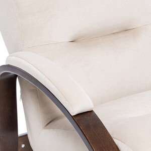 Кресло Leset Лион орех текстура, ткань V18