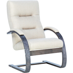 Кресло Leset Монэ венге текстура, ткань Malmo 05 стул leset скай металл белый велюр бежевый т01