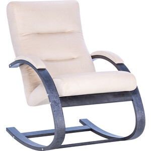 Кресло Leset Милано венге текстура, ткань V18 кресло качалка милано