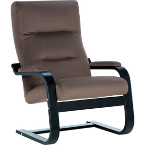 Кресло Leset Оскар венге, ткань V23 стул палерма ткань велюр опоры венге молдинг бронза берри