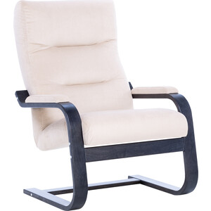 Кресло Leset Оскар венге текстура, ткань V18 стул leset скай металл белый велюр бежевый т01