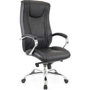 Кресло руководителя Everprof King M кожа черный кресло руководителя everprof trio grey tm ткань красный