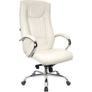 Кресло руководителя Everprof King M экокожа кремовый кресло руководителя everprof boss t ткань серый