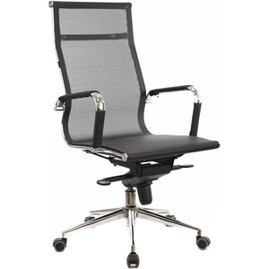 Кресло руководителя Everprof Opera M сетка черный кресло brabix wings mg 306 пластик белый хром сетка серое черное 532010