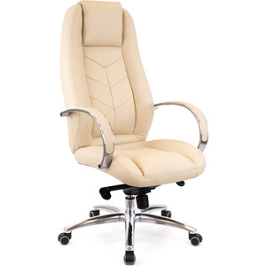 Кресло руководителя Everprof Drift Lux M кожа бежевый кресло руководителя everprof deco экокожа бежевый