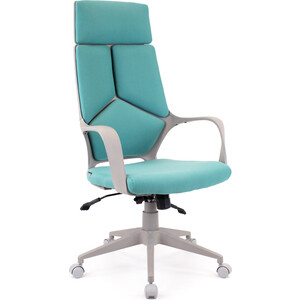 Кресло руководителя Everprof Trio Grey TM ткань бирюзовый кресло руководителя everprof boss t ткань серый