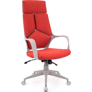 Кресло руководителя Everprof Trio Grey TM ткань красный кресло руководителя everprof drift lux m кожа коричневый