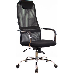 Кресло руководителя Everprof EP 708 TM сетка черный кресло офисное brabix flight ex0540 хром ткань сетка коричневое 531849